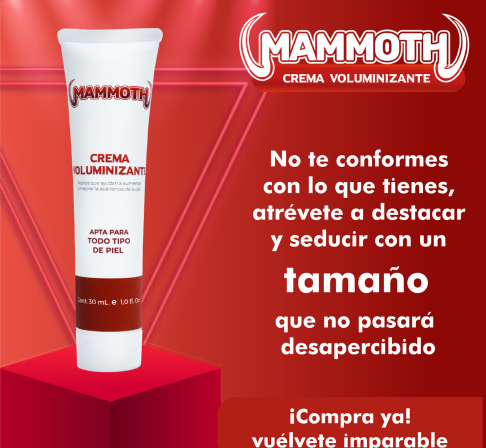 MAMMOTH® - CREMA VOLUMINIZANTE