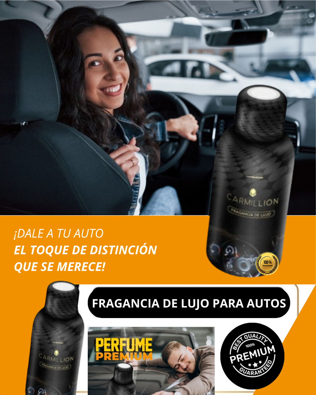 CARMILLION PRO® - ¡Fragancia de alto nivel para hombres con estilo!