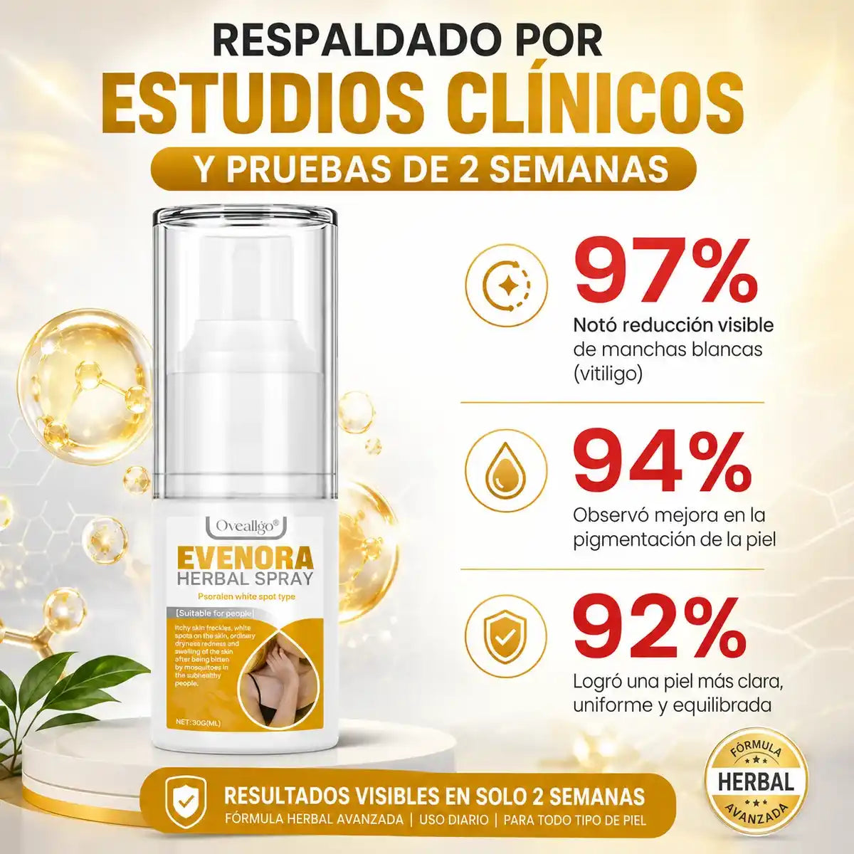EVENORA® - ¡Spray Efectivo Para Eliminar Manchas Del Cuerpo!